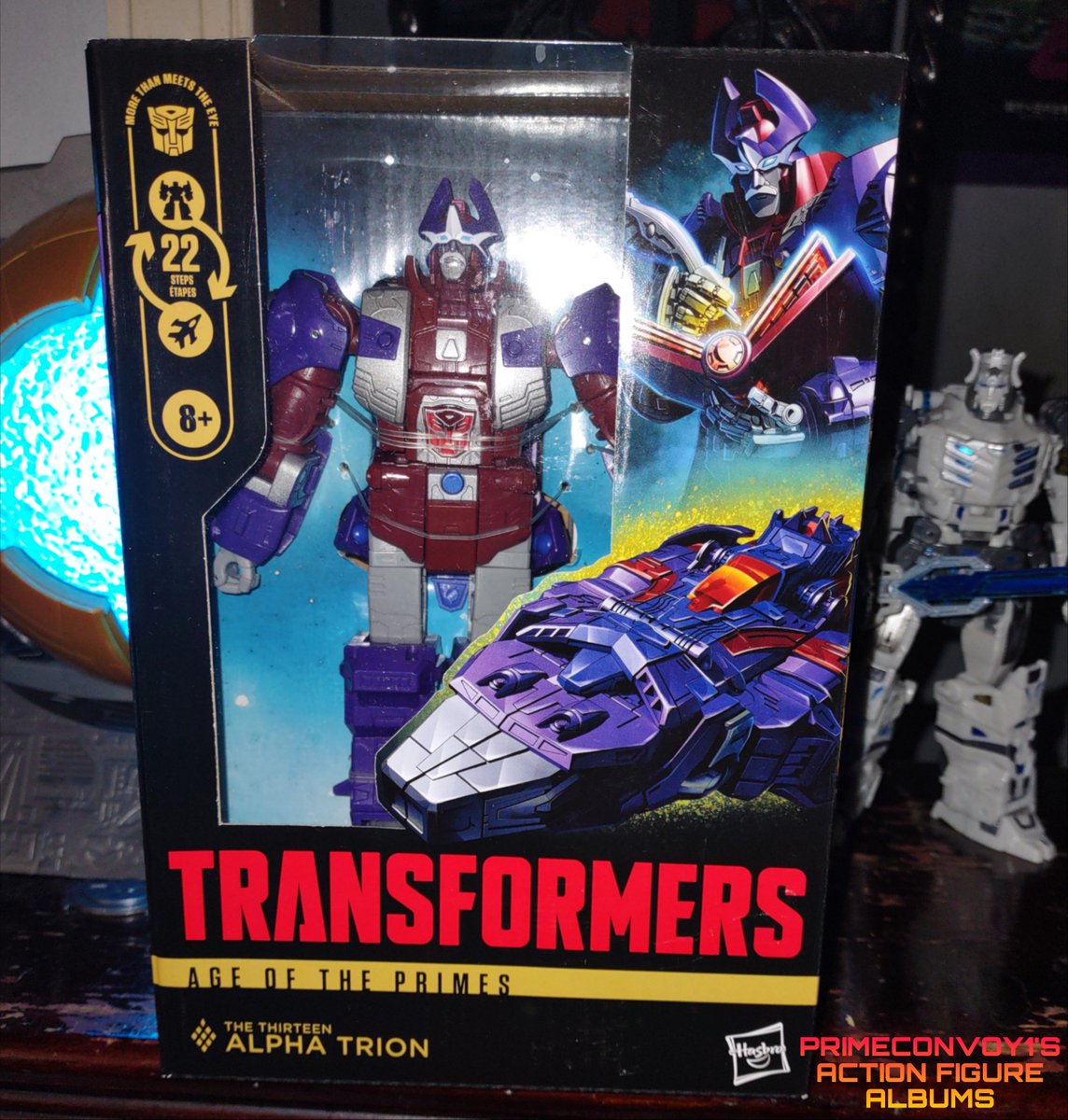 primeconvoy1's tweet photo. It's a slow burn for me when trying to collect all 13 Primes from this series, but Alpha Trion has entered the building!
#transformers #alphatrion #transformerstoys #transformersageoftheprimes #actionfigures #hasbro #takaratomy https://t.co/26vErdtHID