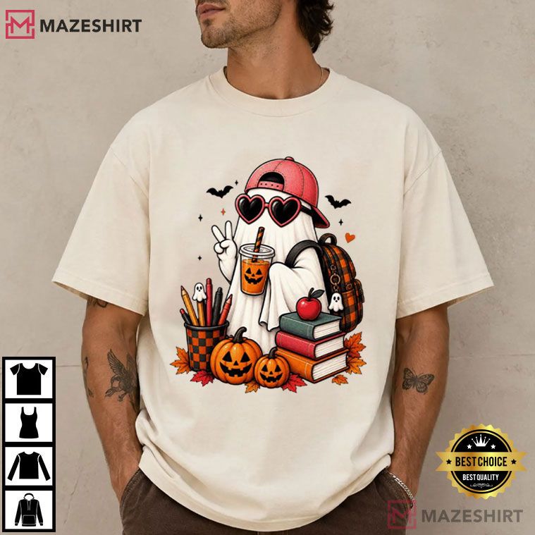mydarkroom69's tweet photo. Halloween Back To School Spooky School Ghost T-Shirt
https://t.co/tBSLBjpYio
#HalloweenFashion #BackToSchoolSpook #Mazeshirt https://t.co/qX7xAYERtU