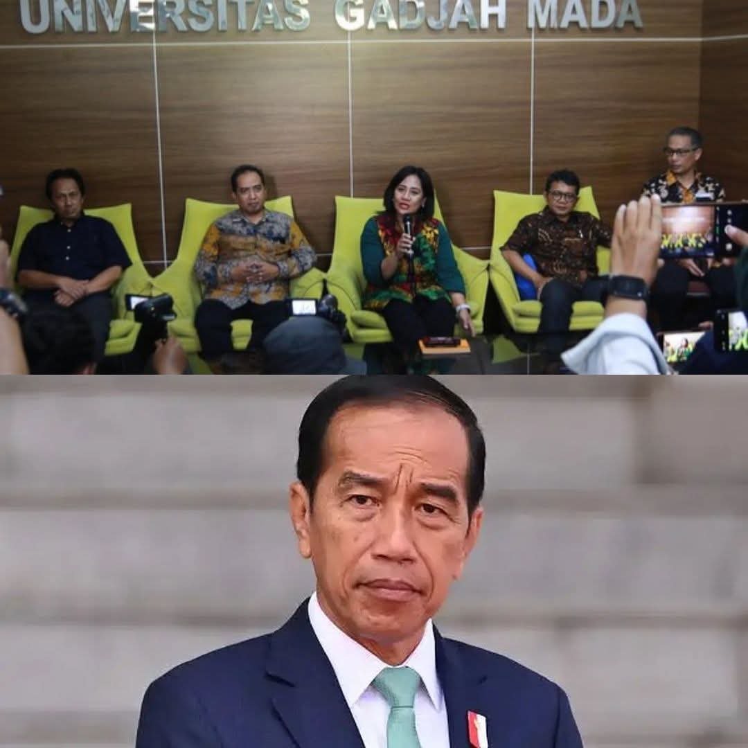 regar_op0sisi's tweet photo. Wakil rektor UGM bidang pendidikan dan pengajaran Prof Dr Wening Udasmoro meminta Jokowi menyerahkan ijazahnya ke UGM untuk diperiksa apakah benar itu keluaran UGM atau tidak,untuk mengakhiri polemik ini.
Hello @jokowi https://t.co/xZiMtucr1Z