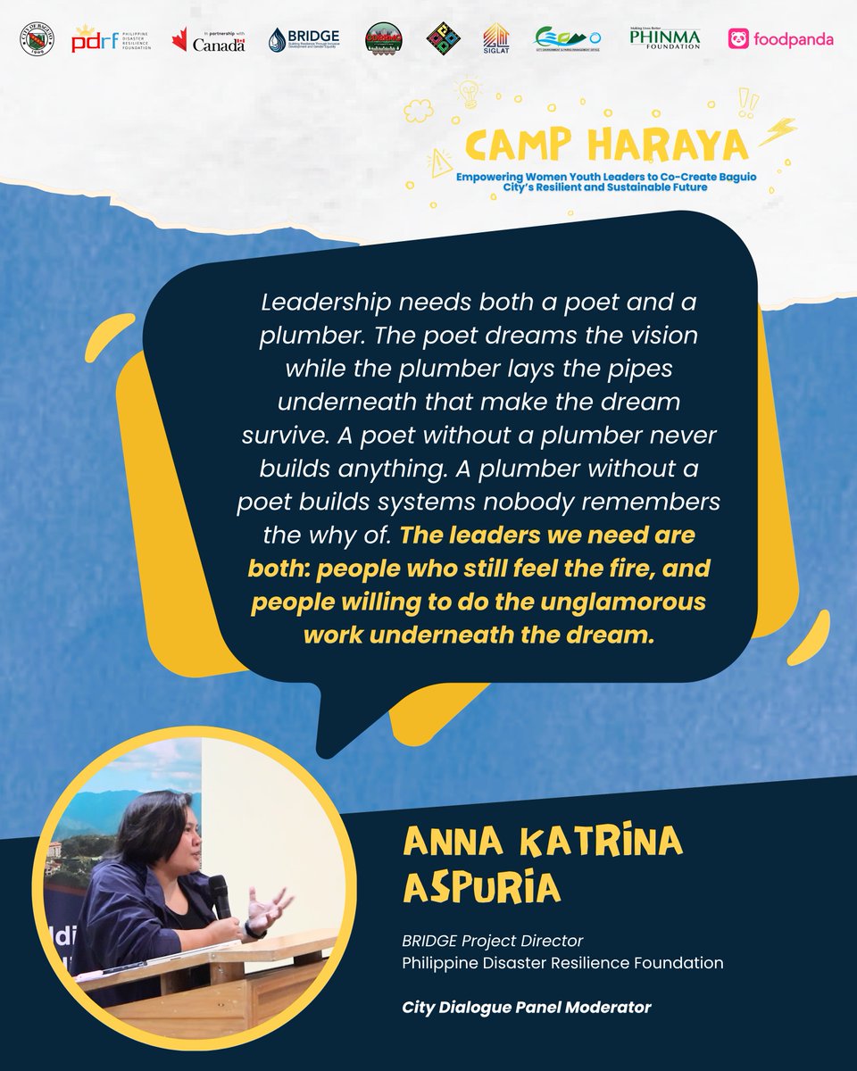 ThePDRF's tweet photo. PDRF conducted the Camp HARAYA Baguio as part of the #BRIDGEProject Implementation; 27 young women leaders spent  2 days building their skills to lead with their city through crisis and change at the Camp held on 9-10 Sept @CanadaDev @CanEmbPH

Read: https://t.co/SU0nb5t07k https://t.co/J59xgWTVdZ