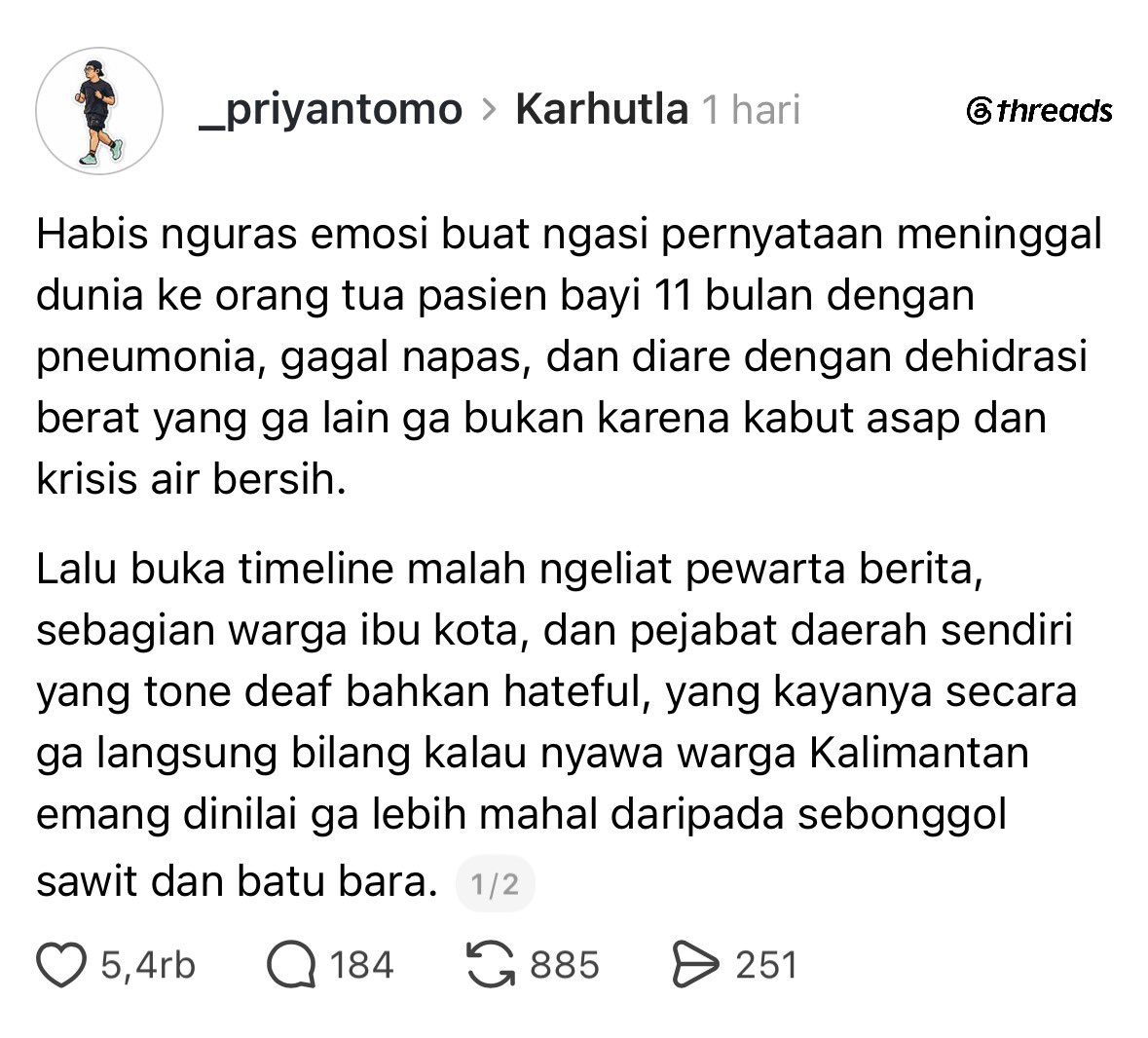 komisarisnetzen's tweet photo. INNALILLAHI😭😭

Bayi umur 11 bulan loh😭😭
Semoga orang tua nya diberi ketabahan🙏🏻

#PrayForKalimantan https://t.co/QNf4kRo1r7