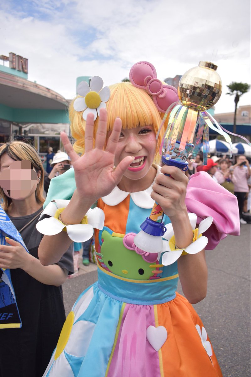 _unr_k2's tweet photo. 9/14 13:00 NO LIMIT!パレード Discover U
キティ あみちゃん

ほんまに可愛い今日来てよかった𝑲𝑰𝑺𝑺_____ https://t.co/AOdW84xBPB