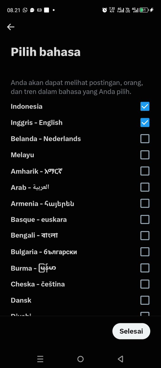 Fiyashu's tweet photo. @deanarchivepng Di setting, pilih accessibility and language - ada 2 opsi, satunya buat pilih bahasa² preferensi, satu lagi untuk bahasa utama https://t.co/QFKLQSnU7N