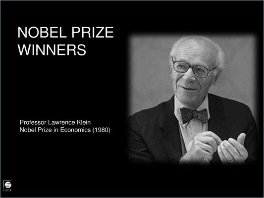 CalBearsHistory's tweet photo. Lawrence Klein, Class of 1942, was born September 14, 1920. In 1980, Klein became the first Cal alum to win a Nobel Prize in Economics, for creating computer models to forecast macroeconomic trends - tools still used by the Federal Reserve. @berkeleyecon https://t.co/dRaki5IHED