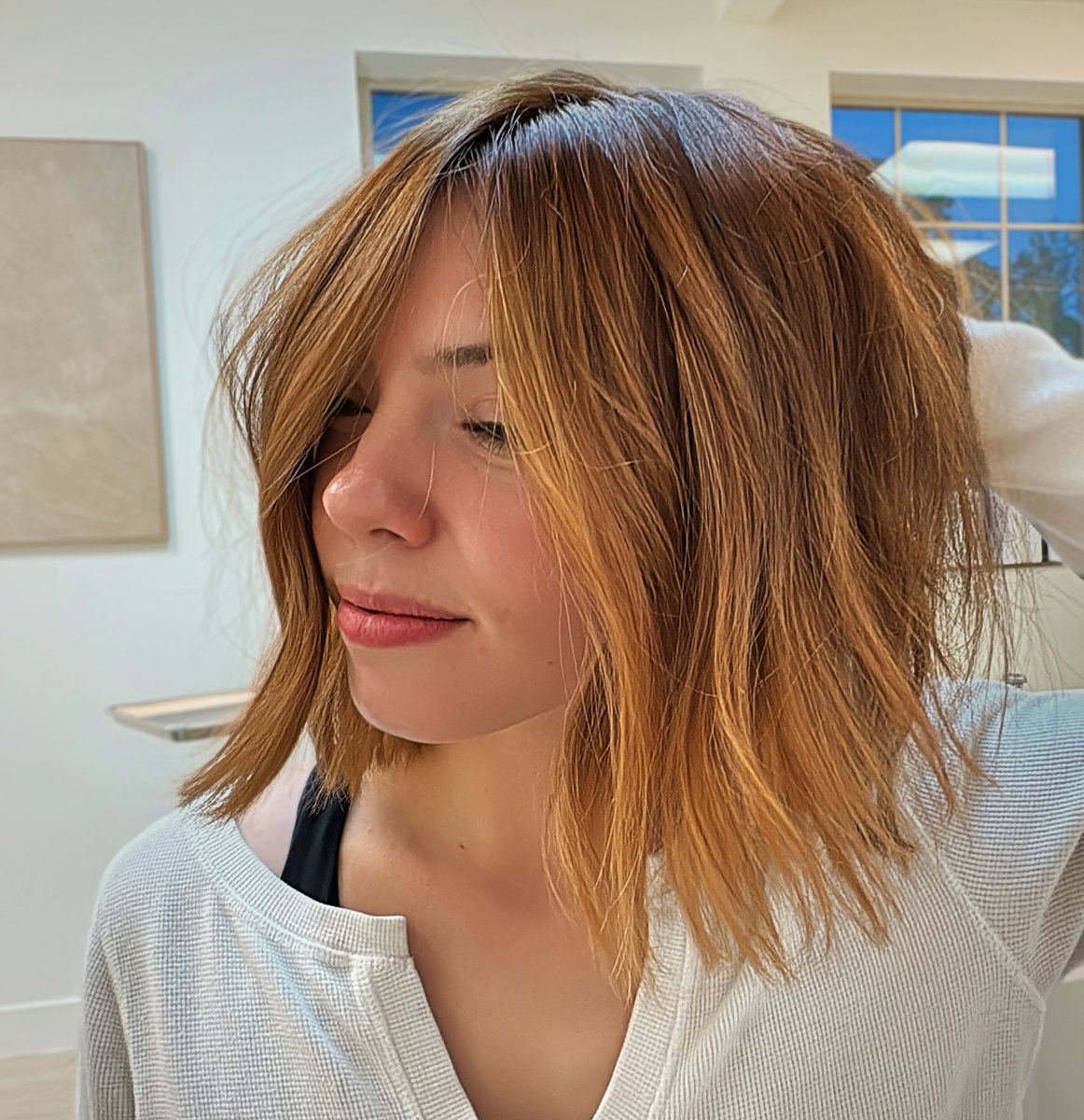 stronda157's tweet photo. copp-uh bob 🧡✂️ @schwarzkopfpro https://t.co/WiJA7rJLfh