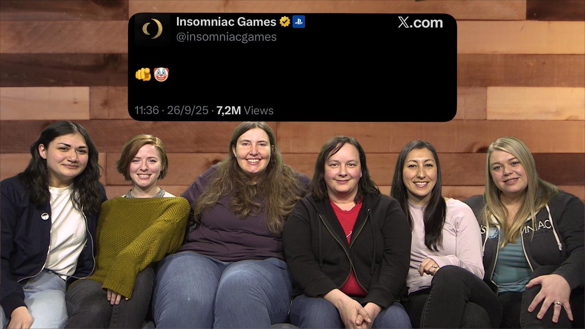 Gazz_54's tweet photo. Almost a year ago, Insomniac mocked us. They thought they could shove woke slop down people’s throats and walk away.

Now we get to laugh. That’s what happens when you hate your own fans.

Wolverine is already one of PlayStation’s biggest disasters. It won’t hit Sony’s sales targets. Insomniac is in trouble, and I’m glad.