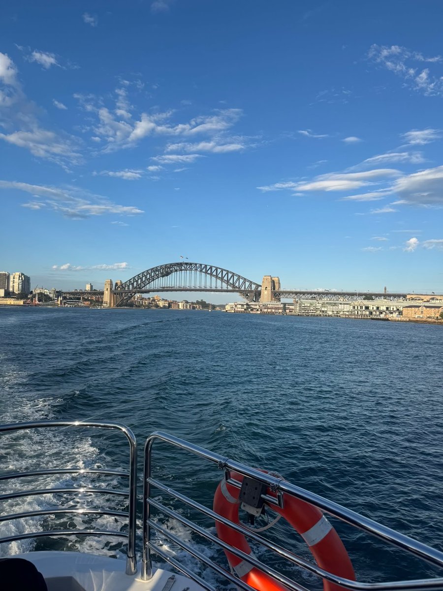 billigence's tweet photo. A fantastic day on Sydney Harbour, bringing customers and partners together for a dbt Financial Services Upskilling Day.

We had plenty of great discussions, all with a pretty hard-to-beat backdrop of Sydney Harbour.

Thank you to everyone who joined us. https://t.co/9JwsWv4pQU