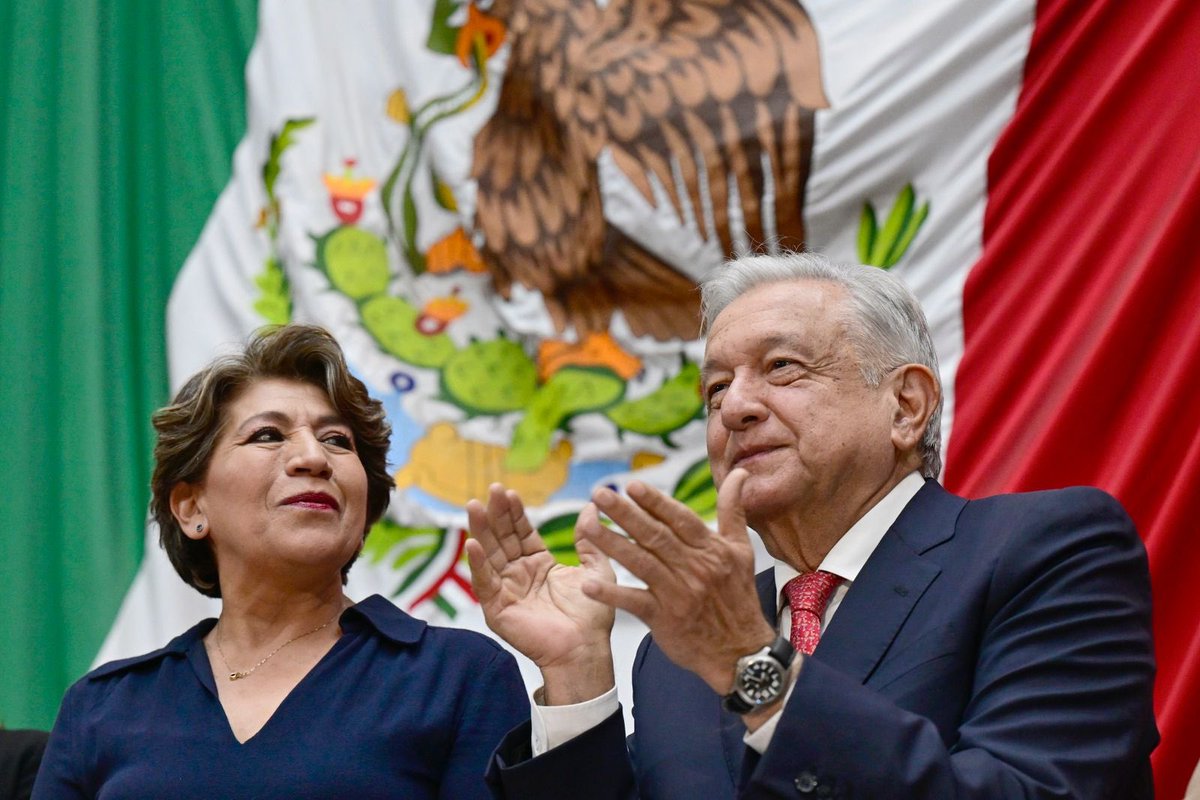 delfinagomeza's tweet photo. Hoy se cumplen tres años que rendí protesta como la Primera Gobernadora Constitucional de nuestro hermoso Estado de México, gracias a las y los millones de mexiquenses que depositaron su confianza en una servidora para que llegara la Cuarta Transformación.
Hemos logrado avances, pero sabemos que tenemos pendientes para lograr revertir el abandono en que se encontraba nuestro #EdoMéx.
Les refrendo mi compromiso de continuar trabajando, con #ElPoderDeServir, para que la transformación de nuestra entidad siga avanzando.