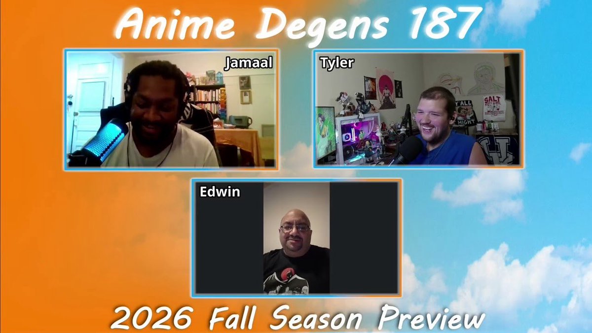 AnimeDegens's tweet photo. Little sneak peak at what content is coming up for us! 

Already Recorded
- The Fall Anime Preview W/ @950ClubPodcast 
- One Piece Fan Letter & Heroines W/ Syko
- I have an Avatar The Last Airbender Ep in the editing room rn! 

Plus I have a few more fun things scheduled w/ friends that I won’t spoil just yet, but I’ll give you a few hints..

Greatest Hits, Cozy vibes, hidden gems & cooking up something involving the words “Big 3” 👀

And it’s almost Summer Review time over at the 950 club 😈🔥