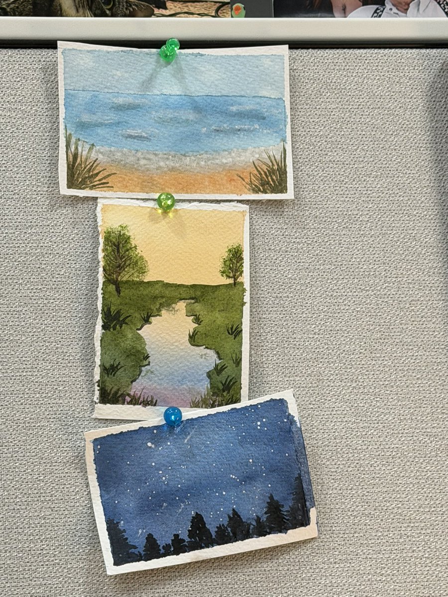 FictionalEm's tweet photo. Grief and heartache can make you insane but it can also make you try new things and find your passion like watercolor so there's that at least ✨💅 https://t.co/CvRV7Cn0fD