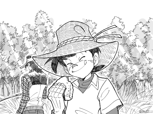 en777eclat's tweet photo. おはようございます　

矢口高雄先生作品のFAまとめ https://t.co/1yseMvbVdm