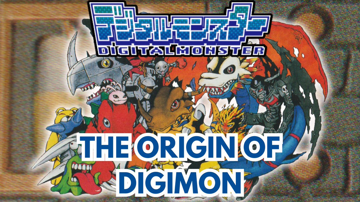 RavelMonte's tweet photo. The video I'm working on right now is about the creation of Digimon, which is a conceptual remake of my first video, but better organized and with more info. But I underestimated the work involved, and there's always a problem with the versions of this story not fitting 100%. https://t.co/kp2jYOncWJ