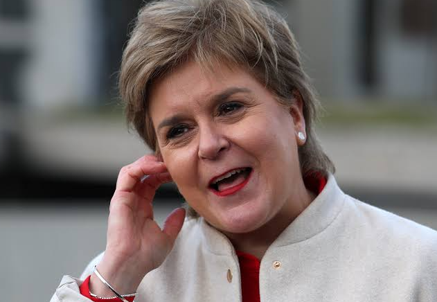 TheGNPE's tweet photo. Nicola Sturgeon says abolish the monarchy to free Prince George 13 from a life he did not choose

The former SNP first minister told a Channel 4 film she has huge sympathy for the royals and that the boy has a certain life ahead of him with no choice

She said getting rid of the Crown would spare future royals from carrying that burden

George has just started at Eton like his father the Prince of Wales

A Survation poll of more than 2000 people for the programme found 28% want the monarchy abolished and 44% do not

I think Nicola should worry about herself after she has just been reported to the police for handeling stolen goods the bitter old hag
