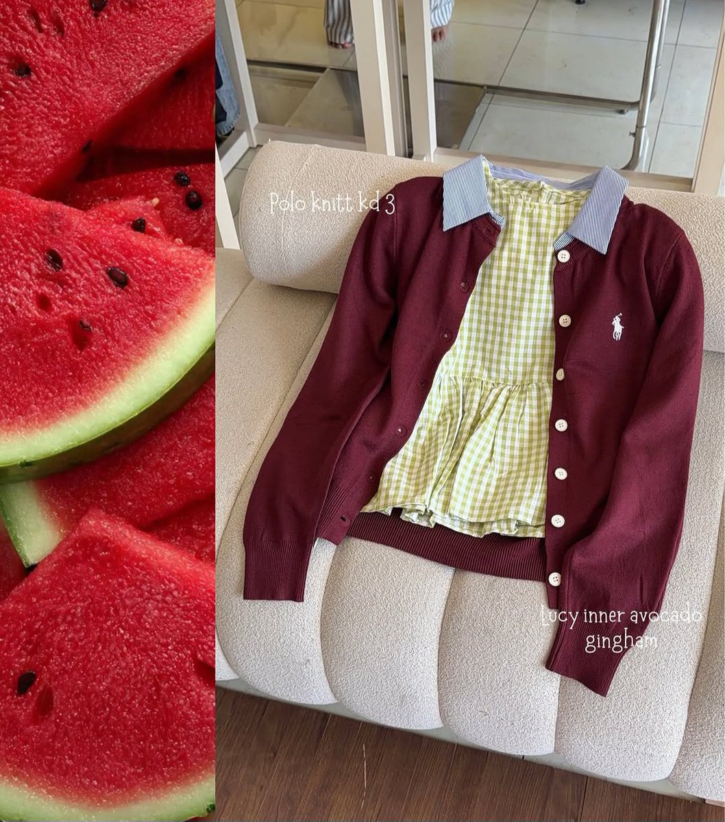 Lauraazizh's tweet photo. Cakep banget MIX AND MATCH nya🥰
Bikin look jadi seger🍉🫐 https://t.co/x9Ij2k3KoS