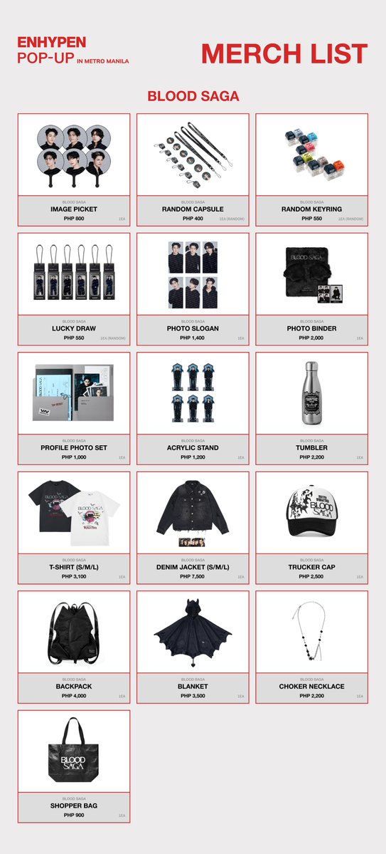apopcollections's tweet photo. ENHYPEN POP-UP in METRO MANILA

OFFICIAL MD LIST 🛒

Take a first look at the merch lineup waiting for you!

Explore a selection of official MD, AND MORE soon. ✨

🗓 September 18 – October 18, 2026
⏱ 10:00 AM – 10:00 PM
📍 Level 1, North Entertainment Mall, SM Mall of Asia

#엔하이픈 #ENHYPEN
#ENHYPEN_POP_UP