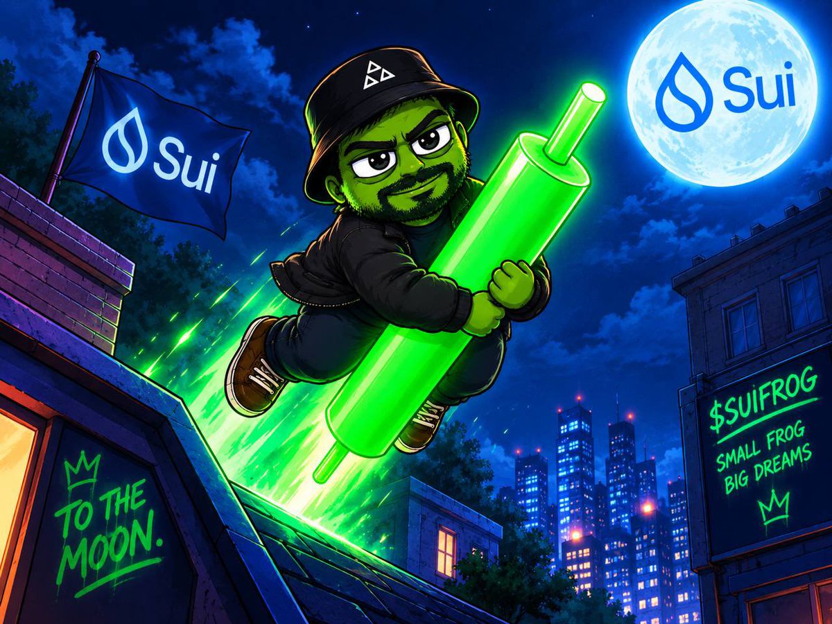 Suifrogcoin's tweet photo. 🐸 HOLD ON TIGHT https://t.co/CQPhncoYLX