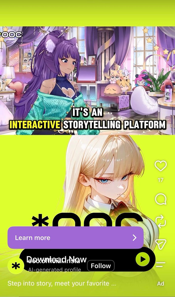 NBinted's tweet photo. It really has to be over for you if you’re doing ads for AI slop browser games on Instagram. https://t.co/aRkHSb2XZz