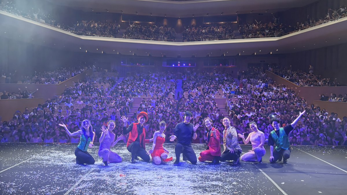 PerformerShunya's tweet photo. hope2026無事終演しました✨

ご来場いただいた皆様
スタッフの皆様
そしてご協賛いただいた企業様
ありがとうございました！！

今年もこの舞台に立てたこと
とても嬉しく
感謝しております。

来年もまたこの舞台で
お会いできますように🙏✨ https://t.co/WgJCcCvC88