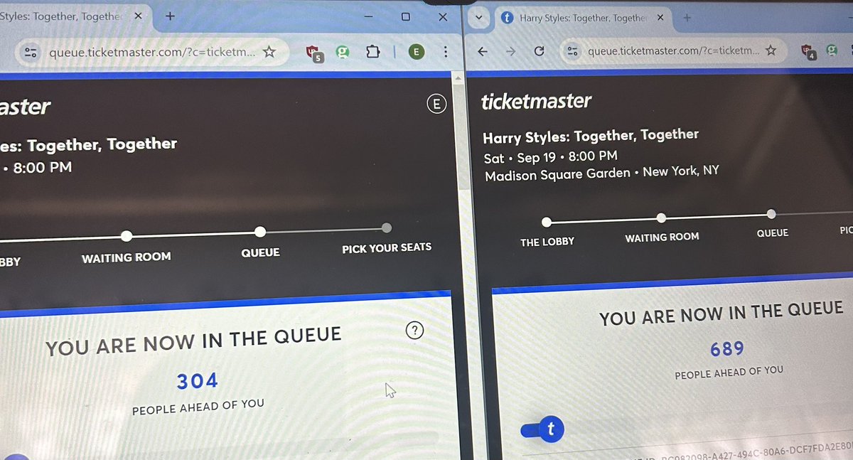daylightluna's tweet photo. praying for these queue numbers tmrw 🙏🏼🙏🏼🙏🏼 https://t.co/3zcFtiaFGC