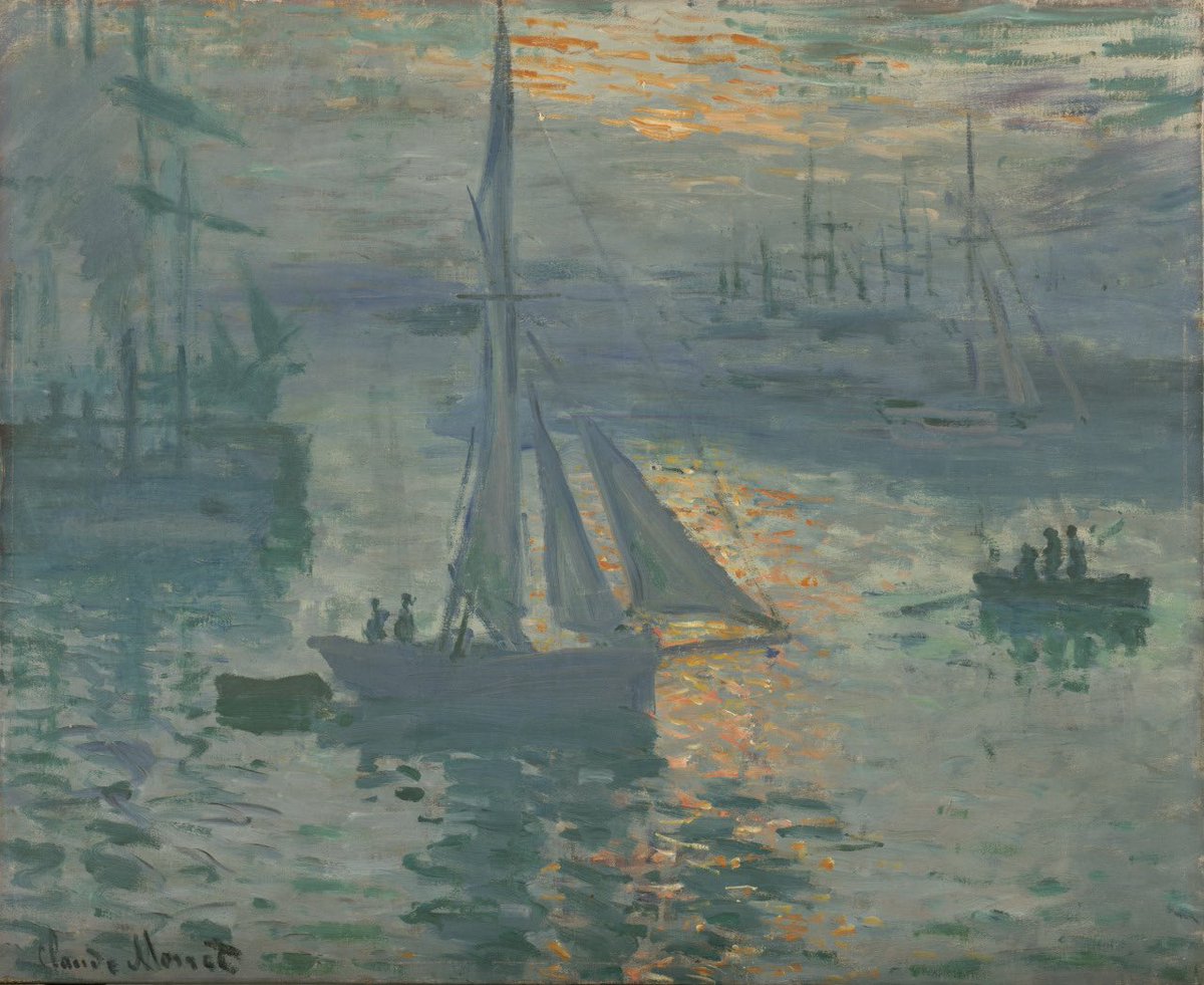 literatura_rte's tweet photo. Claude Monet (1840–1926) 
Sunrise (Marine) https://t.co/pERWASWVDs