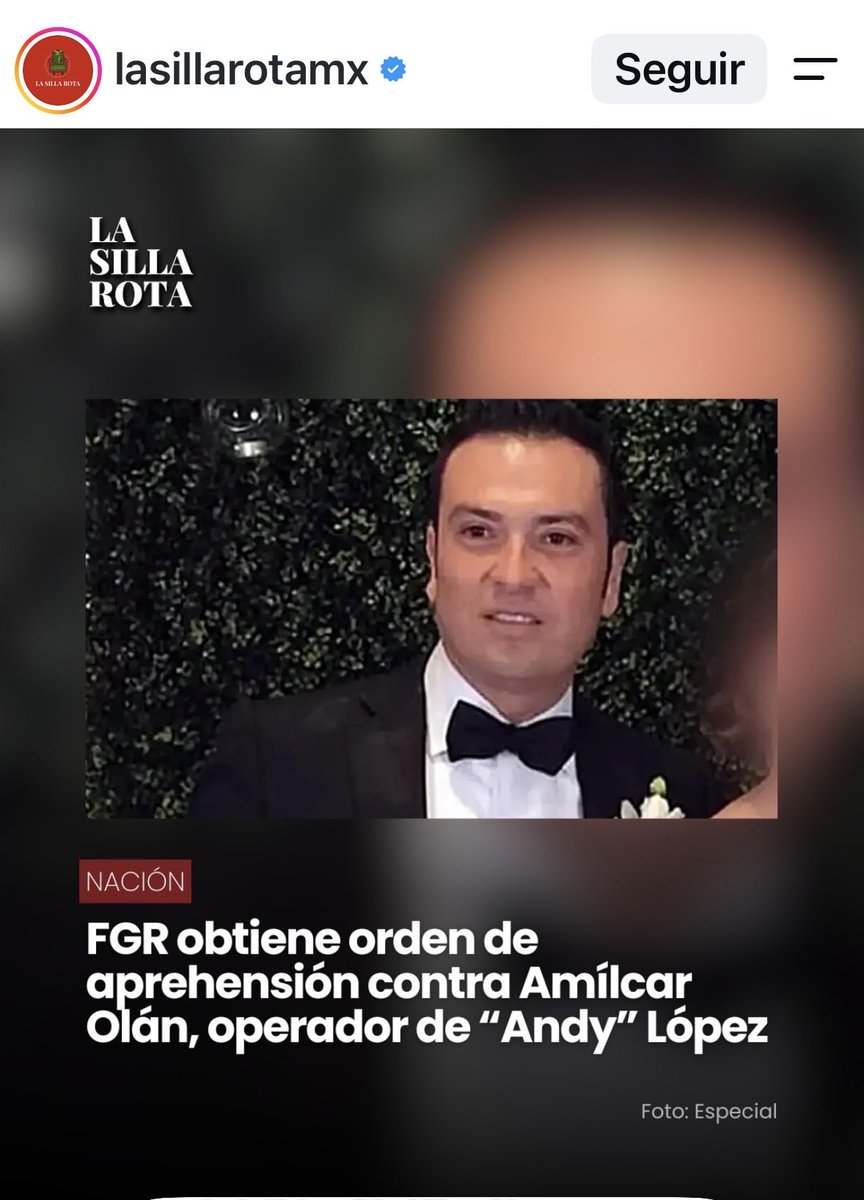 mario_dico50's tweet photo. 🔴AL MOMENTO : TIEMBLA ANDY Y AMLO  ; LA FGR GIRA ORDEN DE APREHENSIÓN CONTRA SU SOCIO AMILCAR https://t.co/dP6KPhFLFV