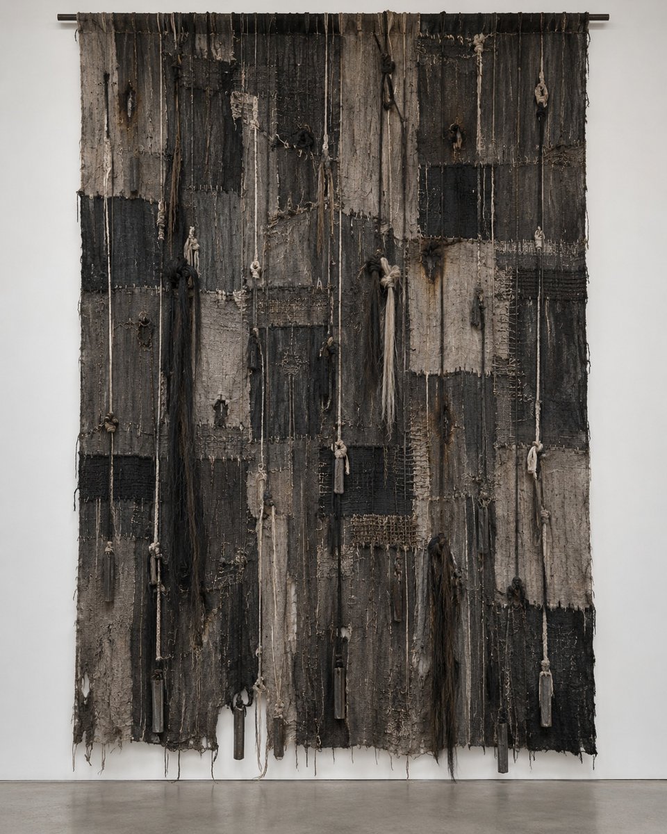 aeviora's tweet photo. #HumanAI #CoCreation #AI #Art #Poetry #FiberArt #AssemblageArt #InstallationArt #StoneSculpture
toward evening
i follow what cannot stay whole
until the way turns
what i thought had ended
meets me from another side