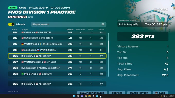 VicterV_'s tweet photo. qualed @sphinxfn heatwave in finals https://t.co/rdm8m8dxUo