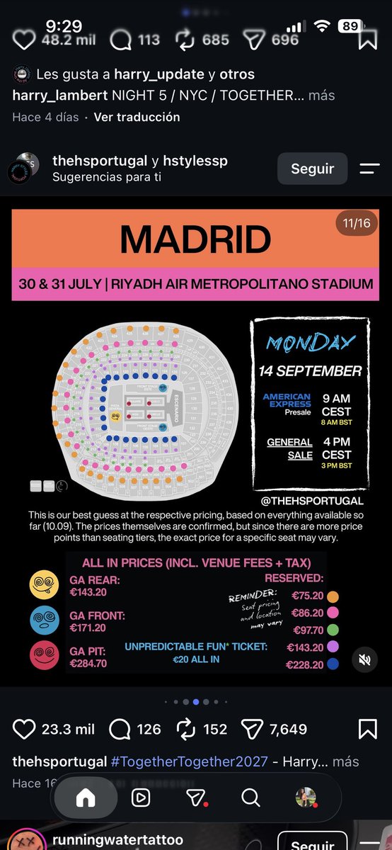 lali4599's tweet photo. @HStylesSP AYUDAA! Pagué 143.20 por entrada pero en el sector 325, no me causa sentido porque es en mapa ese sector debería haber estado 86.20 
No tiene sentido o alguien que me explique 🙏🏻 https://t.co/WkVnUJI5OB