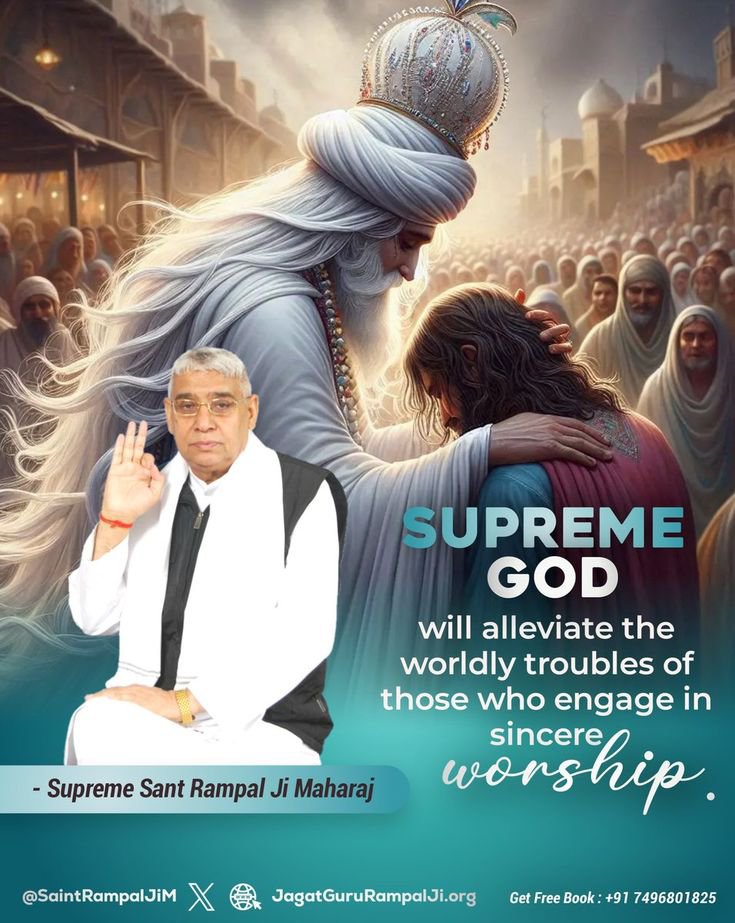 its_sunil0's tweet photo. #GodMorningTuesday
Supreme God will alleviate the worldly......
#SantRampajiQuotes https://t.co/7rHbXp6BiQ