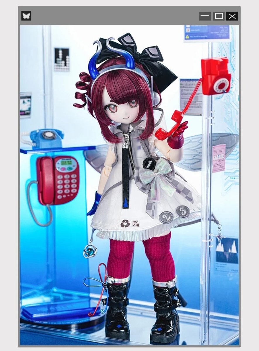 legenddollshop's tweet photo. 📞TinyFox #新作情報 ☎️
宇宙弧音・阿斐里恩 APHELION
27.5cm 無属性 1/6 特体 天使体
受注開始いたしました~!✨
9月28日まで10%OFF+送料無料!
更にレッドブルー手袋×1贈呈中!
🔎https://t.co/N3wnCj6xte
#機械関節人形 #MJD #ドール #送料無料 https://t.co/wP3LUKqQ3h
