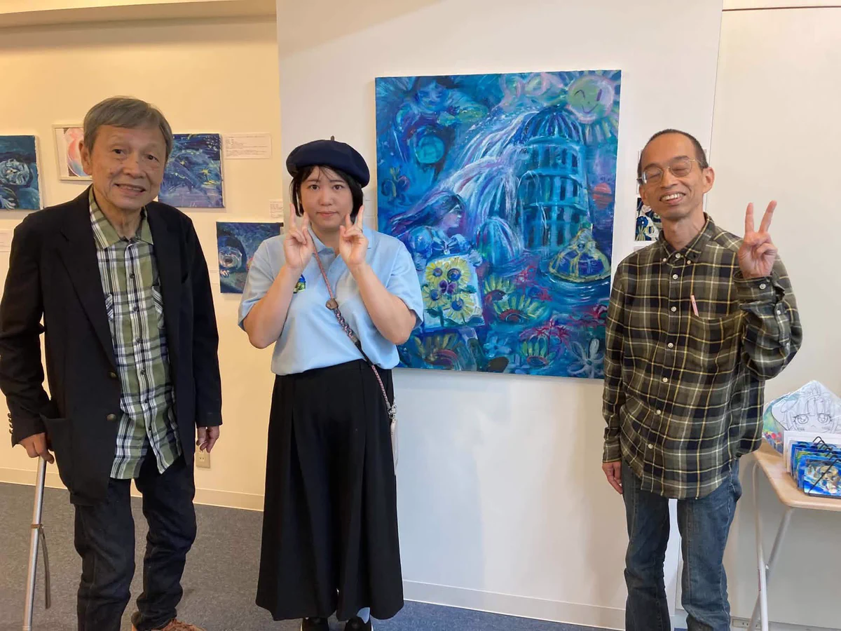 あおいうに青の時代💎9/9〜20Art Lab Tokyo on X: 