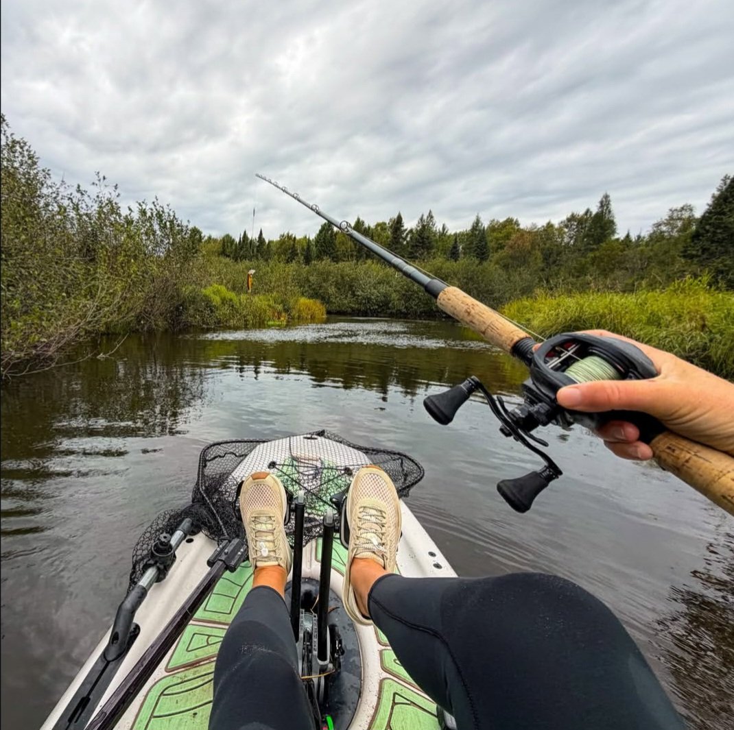 midwesttfisher1's tweet photo. You know what's cool? Catching these fish in places like this (swipe).

Explored a new, remote, very skinny river today. Close quarters made for some extra exciting eats! Went 2/4 on these fish too!

Not a bad Monday! https://t.co/BH6IwfqOlv