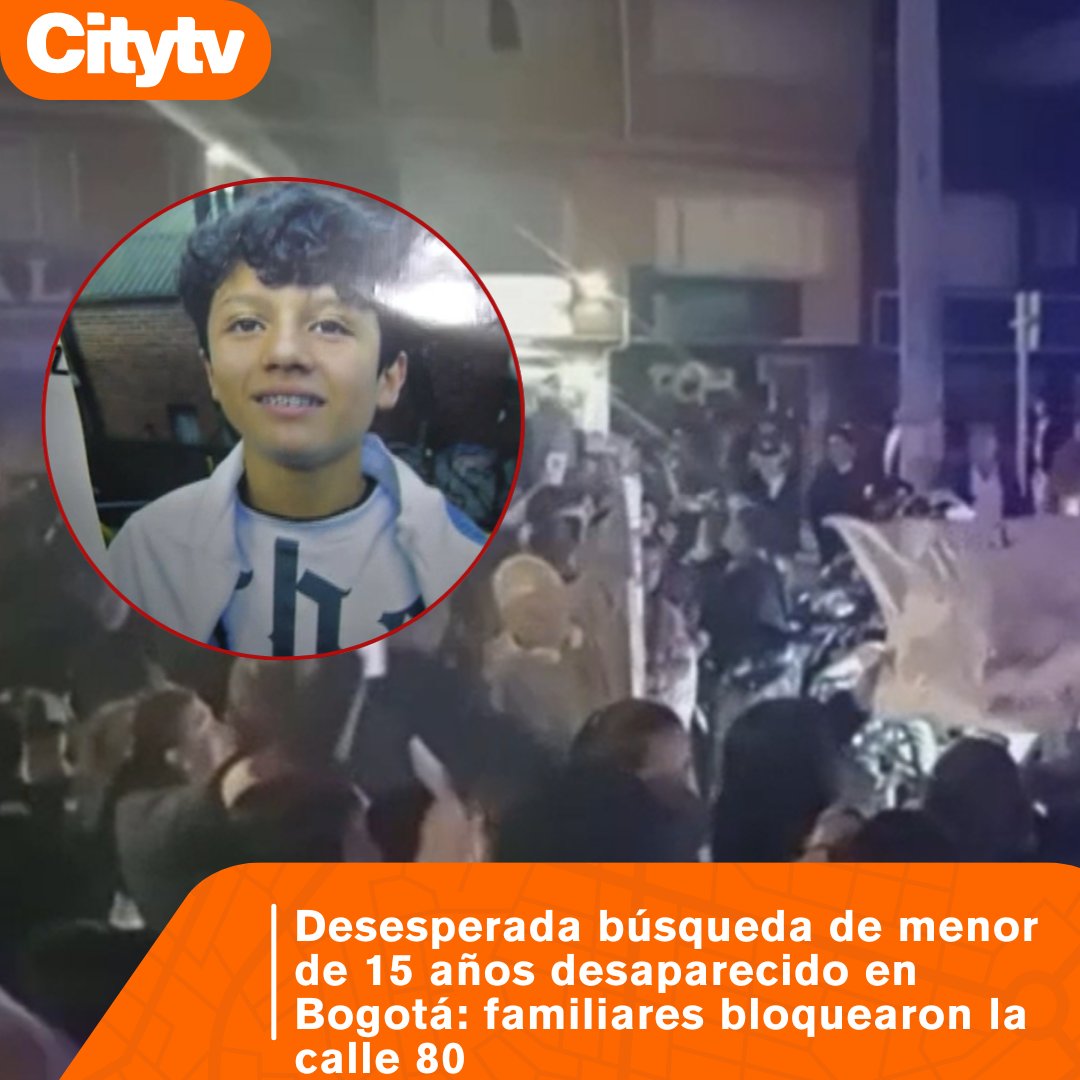 Citytv's tweet photo. #Desaparecidos | Su familia asegura que la última imagen que tiene del adolescente corresponde a su ingreso a la estación de TransMilenio de la zona. Noticia aquí ⬇️
https://t.co/HaqmXe473g https://t.co/4KSB0jCUYN