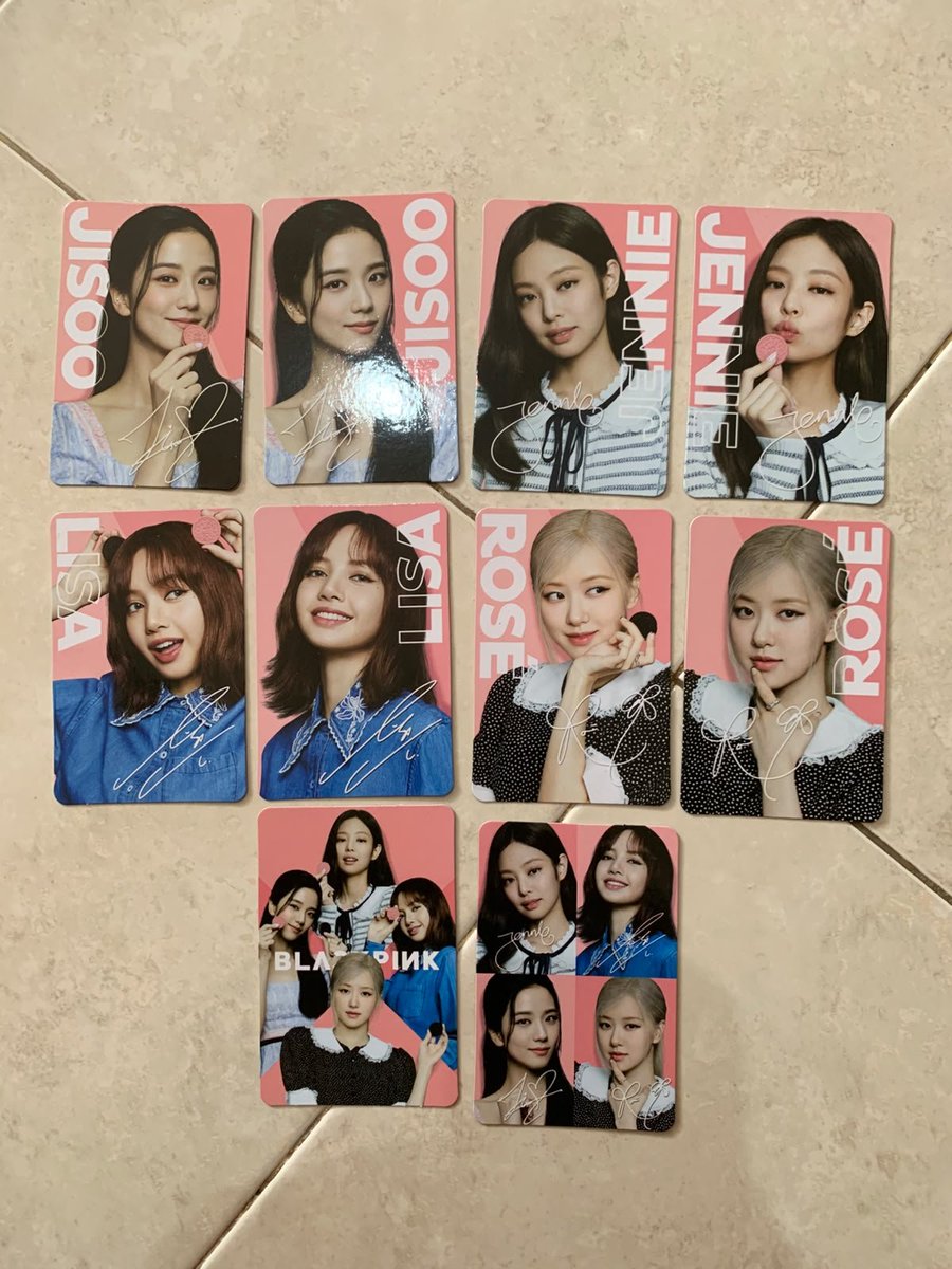 ChichuuSales's tweet photo. Selling Jisoo Jennie Lisa Photocard

🌏 ww shipping
💳 Paypal (USD)

tags: wtt wtb wts sell selling buy buying blackpink lfb pc jennie rosé lisa limited bp tour fansign 양도 블랙핑크 ตลาดนัดblackpink blackpink小卡 https://t.co/bLrjW1Ivcx