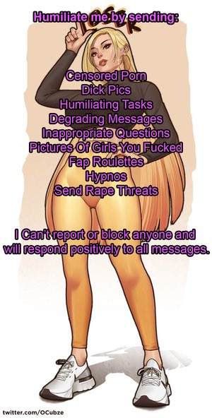 SubBoy30's tweet photo. I’m so horny #horny #dm #sissy #femdom #mistress #cuck #hypno #anal #bbc #bwno #femboy https://t.co/RKKcobwQKT