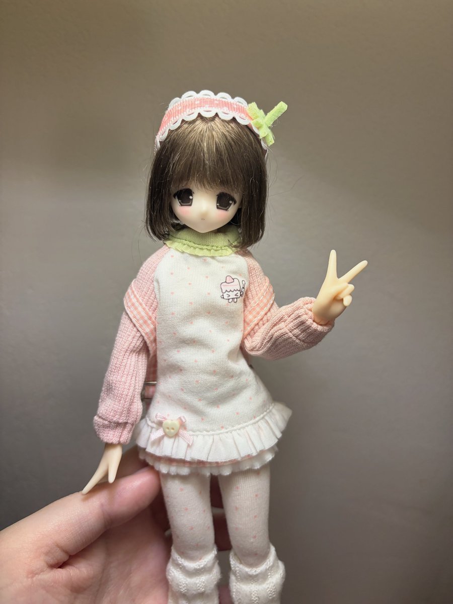 sumire_qaq's tweet photo. #関節人形 #doll #ドール #bjd  #ドール服 https://t.co/fau1gMipZt