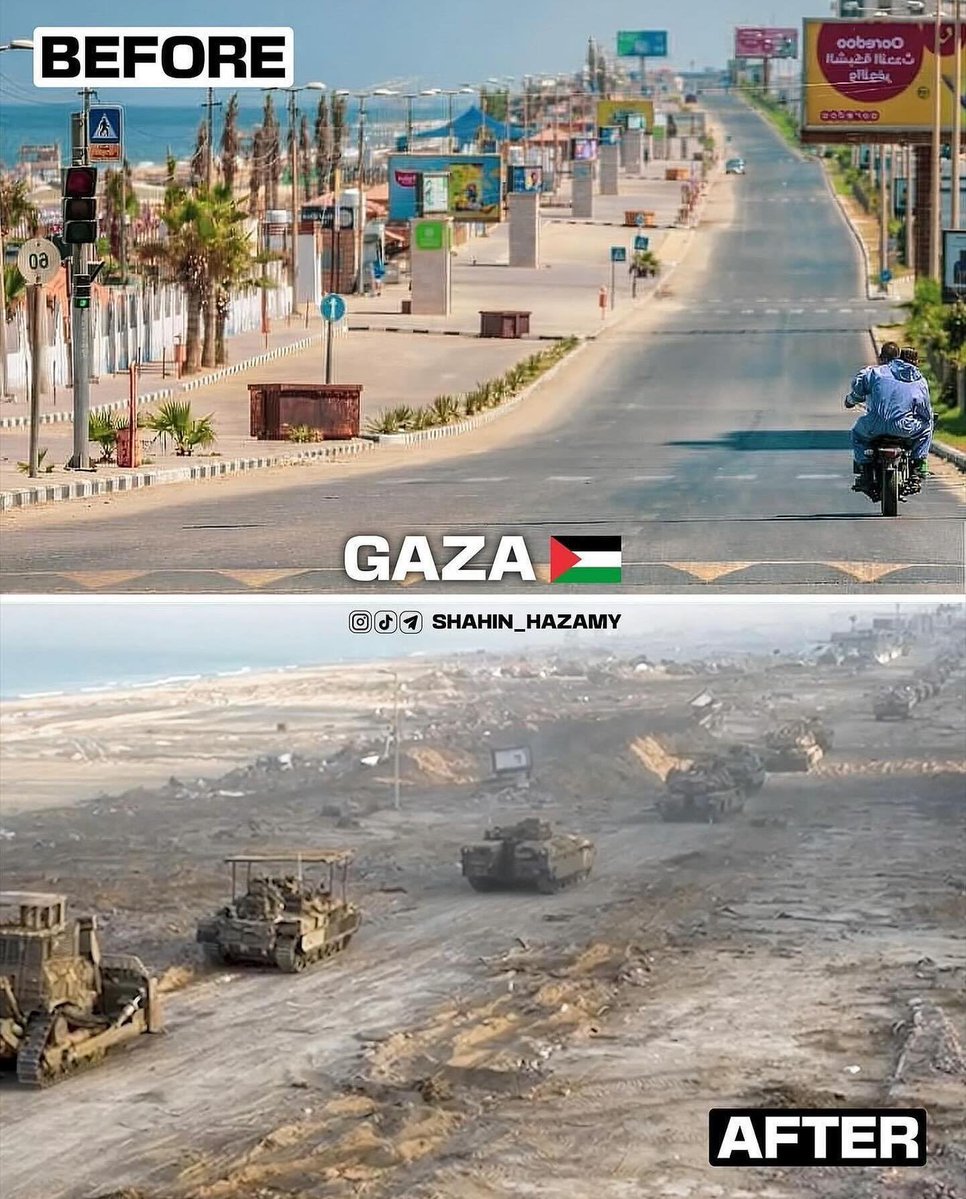 jacksonhinkle's tweet photo. Gaza before and after Zionism.

Pure evil… https://t.co/3Moj702lZU