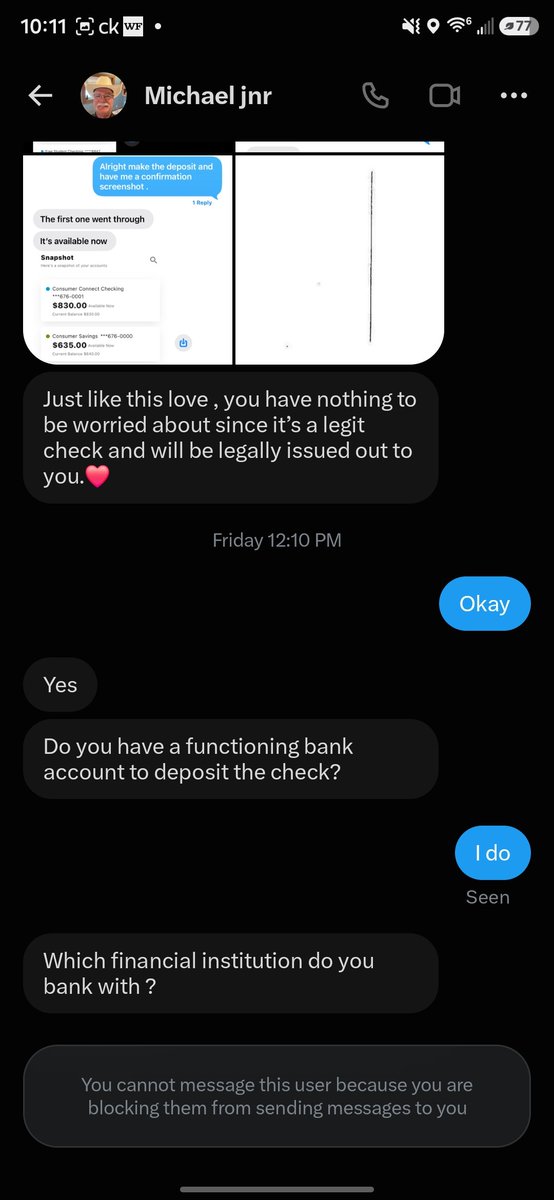 DuchessLyraRei's tweet photo. 🚨 PSA FOR ALL GODDESSES, DOMS AND CREATORS 🚨
​If any of these accounts slide into your DMs pushing fake "check deposits," "payment activations," Bitcoin wallet verification fees, or fake sugar daddy scripts—BLOCK THEM IMMEDIATELY.
​These clowns are floating fake screenshots, pretending their accounts are restricted, and trying to run the classic check-flipper or verification scam. Real whales send real tribute through proper links ($DuchessLyraReign / Throne / YouPay). They don't ask you to pay a "fee" or deposit sketchy checks so they can rob your bank account.
​Protect your pages, check your peers, and stop entertaining broke time-wasters.
​👇 Swipe to see the receipts and expose their usernames.
​#Findom #ScammerAlert #DommeCommunity #FinancialDomination #StaySafe