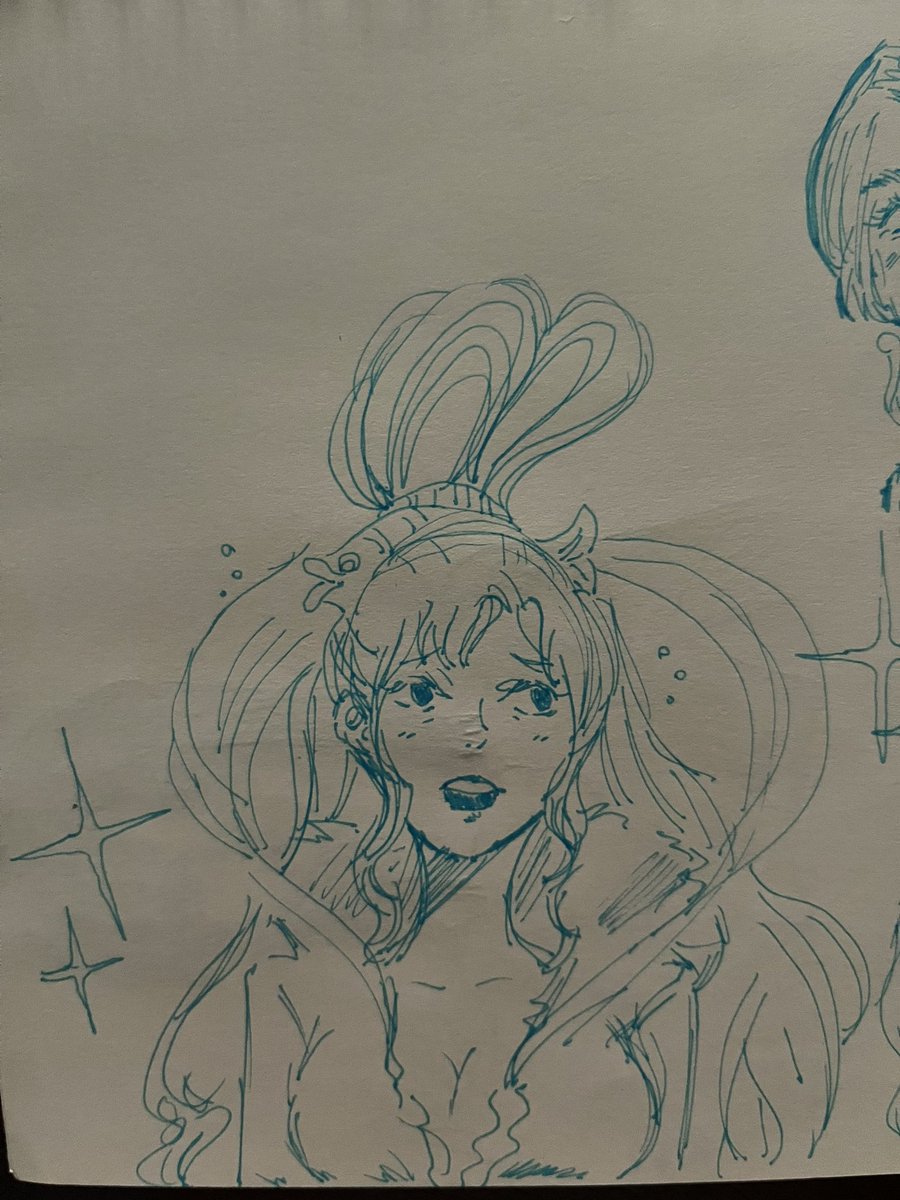 leurffy's tweet photo. quick doodle （＾ν＾）
boa &amp; shirahoshi ~ https://t.co/z8HdnBE2c3