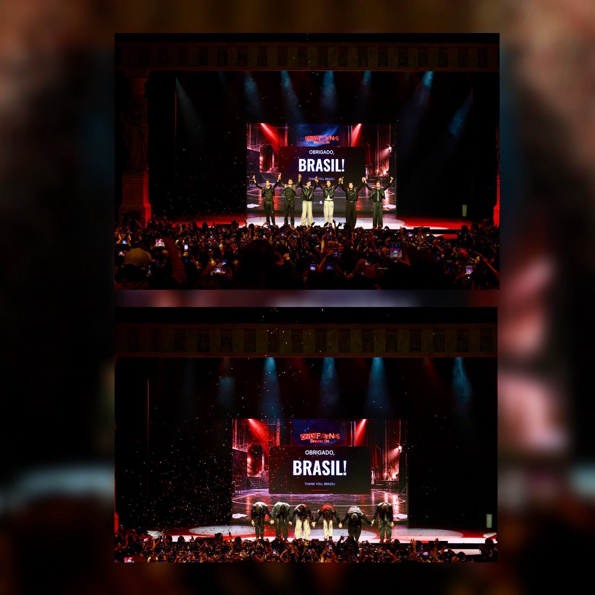 GMMTV's tweet photo. Brazil fans, the energy you gave us was absolutely incredible. 
Thank you for being a part of our show and making this experience so special. We were truly touched and impressed by all the love and support you gave us.
Thank you so much.

#OLFDreamOninSaoPaulo
#GMMTV https://t.co/g1Srz8w48A