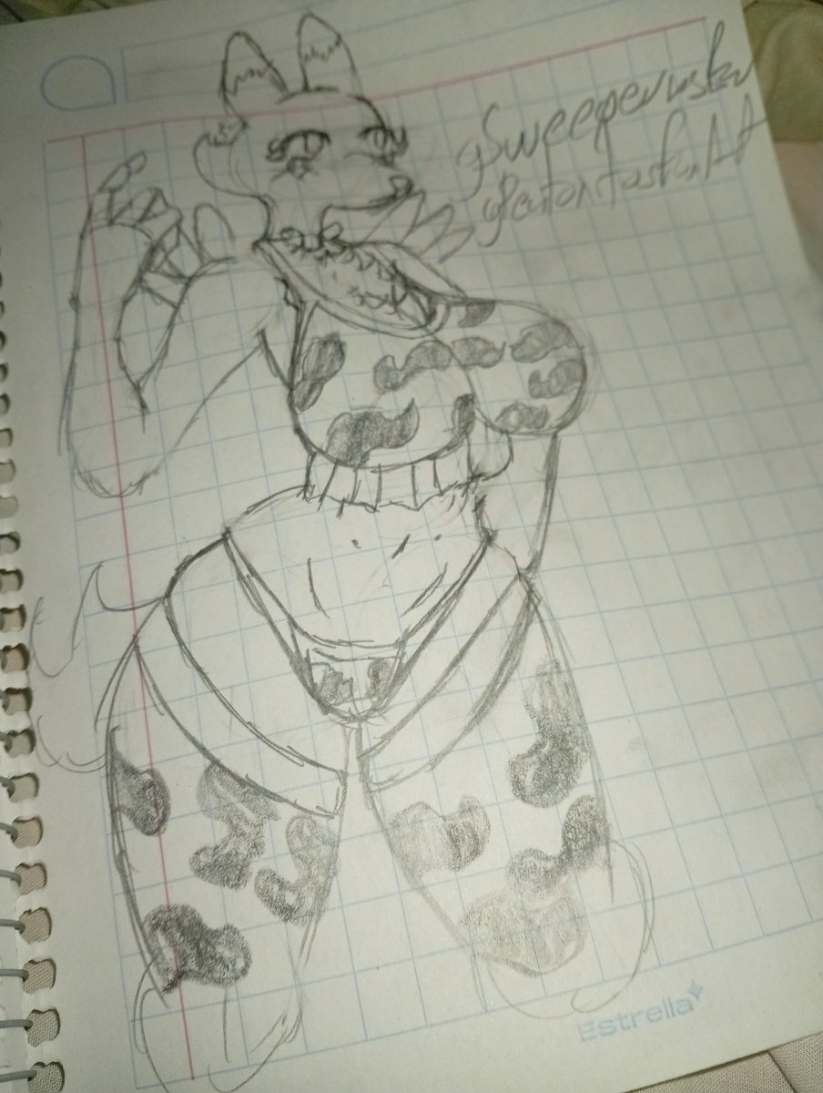 Sweepernsfw's tweet photo. More bikini caw #draw #furryart #pencilart https://t.co/qBC0ziLtqq
