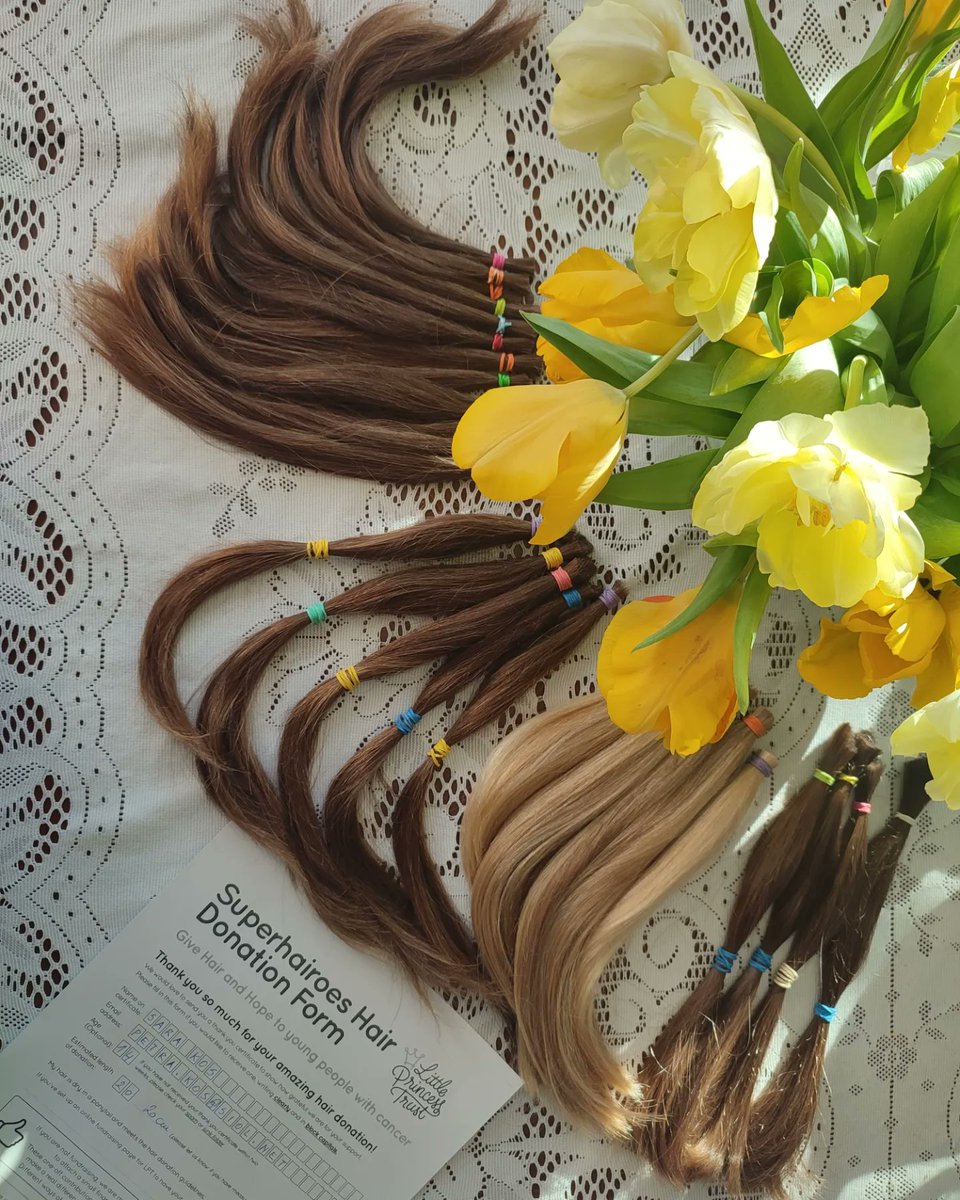 EvalynBrelo7's tweet photo. Donated hair by our clients to make wigs for sick children. Thank you 🙏
Sent on Little princes trust, UK @officiallittleprincesstrust https://t.co/F77eKApWTk