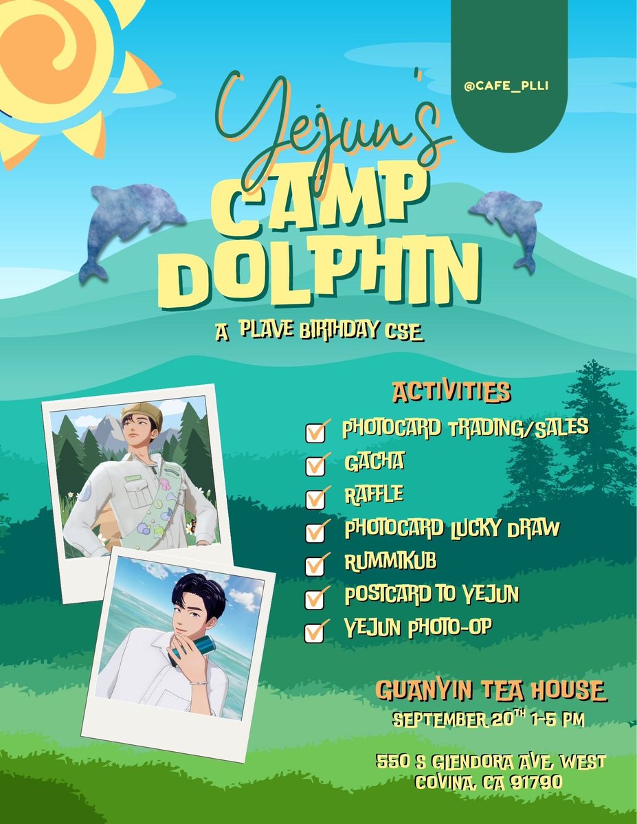 cafe_plli's tweet photo. A few activities we'll be having at next Sunday's CSE!

Hope to see you there!

#plave #plavecse #plavecupsleeve #plaveyejun #namyejun https://t.co/CNNxRuW0wS