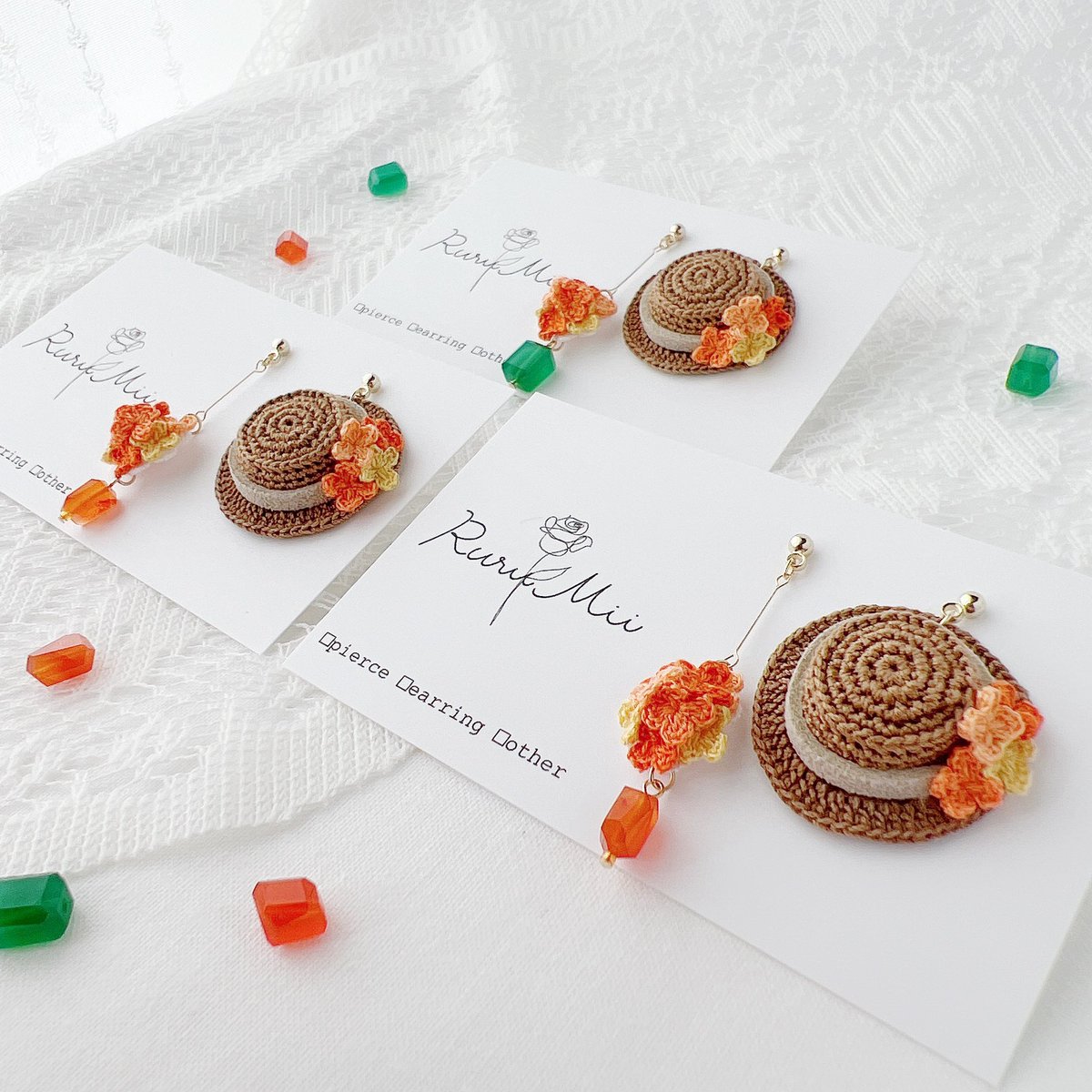 rurumii1031's tweet photo. 久しぶりに参加させて頂きます！

刺繍糸やレース糸でお花モチーフを編んでふんわり優しいアクセサリーを仕立てています✨

🎪イベント出展
※RuruMii出展日のみ記載

10/24 Autumn Flower Market
主催アカウント　@BC_byEDEN 
📍中目黒 レンタルスペースさくら 1階

11/14〜11/15
デザインフェスタ
ブース　南4階 R199
📍東京ビッグサイト

12/5〜12/6(RuruMiiは委託)
糸の贈り物2026
主催アカウント　@itohana_ex 
📍宮益坂十間スタジオ

秋冬に向けたこっくり可愛いカラーのお花をたくさん編んで持っていきます♡⃜

@Lupopo_cafe 様、ありがとうございます🙇🏻‍♀️