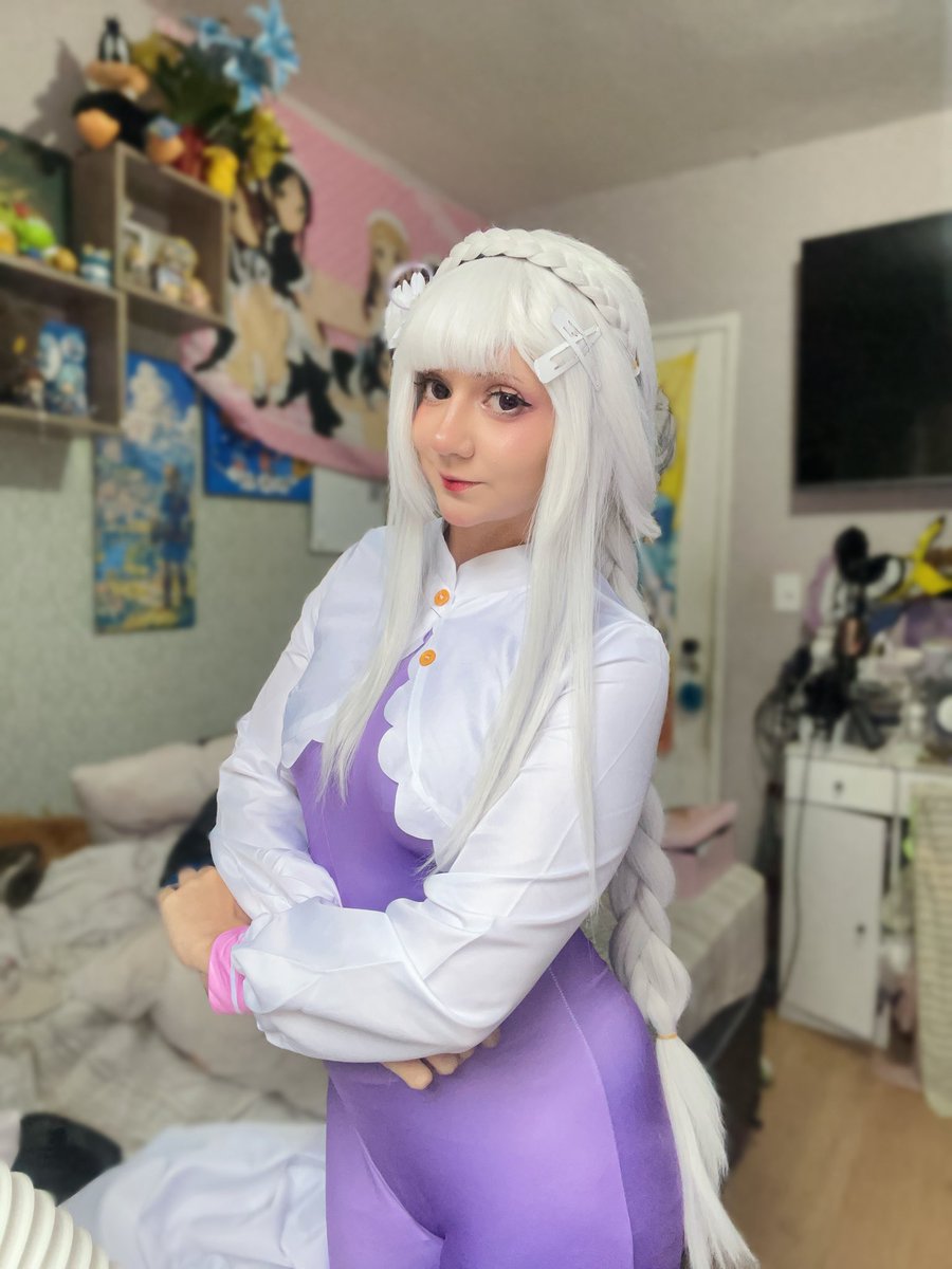 NaokoCos's tweet photo. Emilia-tan 🌸 https://t.co/t6D3p6ZGuh