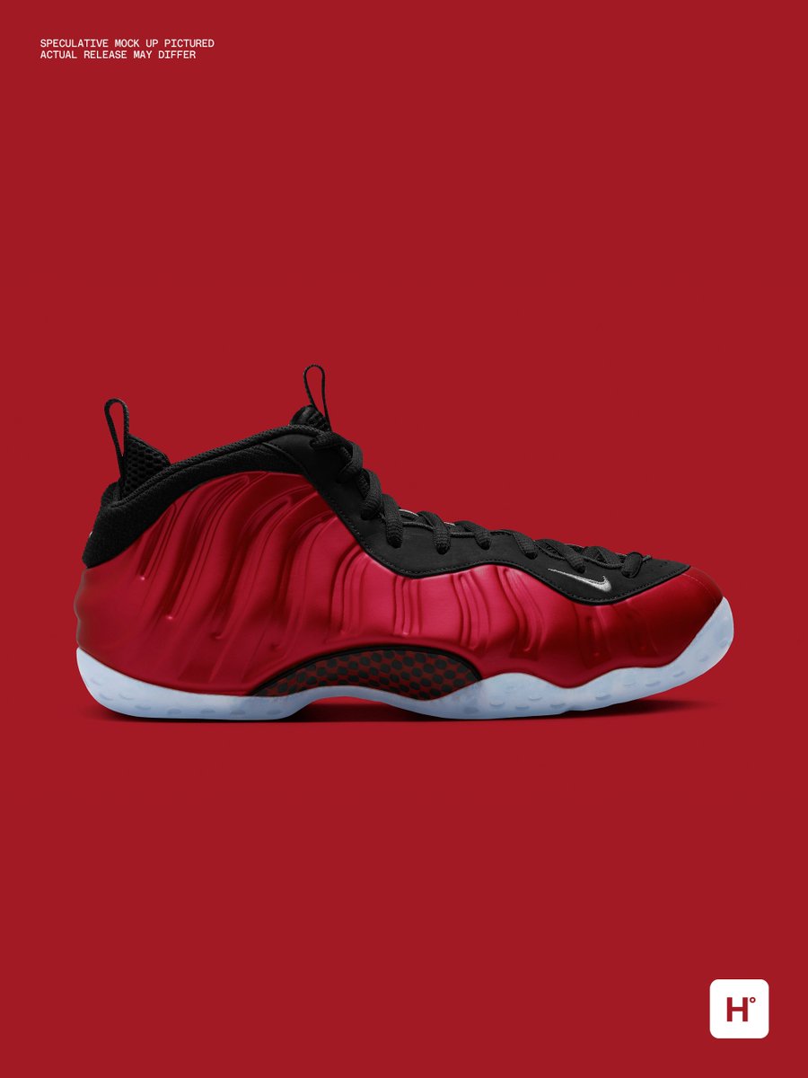 houseofheat's tweet photo. Nike SB Air Foamposite One "Team Red" Release Expected Spring 2027 🍎 https://t.co/F2FTMcyQx8