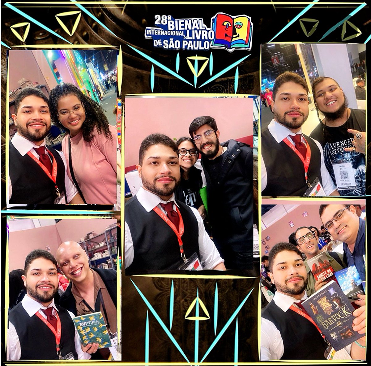 marcos_n_s's tweet photo. Pt 1:

Bienal do Livro, o evento do qual sou o mais apaixonado. A cada edição que você participa, ele te amadurece de formas diferentes. Agradeço a todos vocês que contribuíram para que eu pudesse viver grandes momentos na Bienal do Livro deste ano.

Brari olirs és tesrir,
~ M.N https://t.co/Fe4ycQro6S