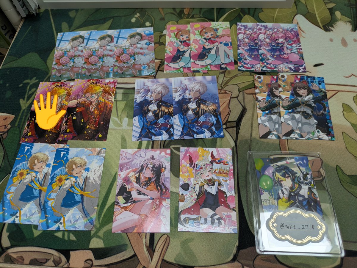 mkt_2718's tweet photo. 【交換】
にじさんじ 6周年 メモリアルグッズ チェキ風カード メタルカード ノスタルジアコレクション 

譲
画像1

求
画像2

郵送交換
検索からでもお気軽にお声掛けください
よろしくお願いいたします https://t.co/GfEiZZh2oq