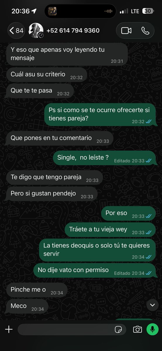 SWPARCUU1511's tweet photo. Se ofendió la señorita jajaja, chingado si son pareja que son esas mmds de andar ofreciéndose como solos, y todavía le doy la oportunidad de que me traiga a su vieja para ser 2 pa 2, ustedes juzguen parejas https://t.co/GBQ2G903V2