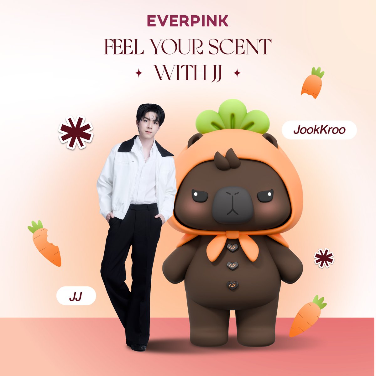 everpink_th's tweet photo. อยากมีรูปและโมเมนต์กับ JJ & Jookkroo เป็นของตัวเอง ต้องมางานนี้เลยย

18 กันยายนนี้ มาเจอกันในงาน FEEL YOUR SCENT WITH JJ & Jookkroo
พร้อมโมเมนต์พิเศษที่ตั้งใจเตรียมไว้ให้แฟนๆ โดยเฉพาะ 💗

EVERPINK Feel Your Scent with JJ & Jookkroo

แพ็ค A เหลือแค่ 22 สิทธิ์สุดท้าย
Pack A - Available only 22 Packs
Shop Now : https://t.co/E2LPlvNb4Q 

แพ็ค B เหลือแค่ 5 สิทธิ์สุดท้าย
Pack B - Available only 5 Packs
Shop Now : https://t.co/I0ylG8do9z 

จำหน่ายตั้งแต่วันที่ 28 สิงหาคม 2569 เวลา 10.00 น. – 17 กันยายน 2569 เวลา 23.59 น. หรือจนกว่าสินค้าจะหมด
Available for purchase from 28 August 2026 at 10:00 AM to 17 September 2026 at 11:59 PM, or while stocks last.

ลงทะเบียนผ่านลิ้งค์
Register : https://t.co/mZDUExLK97

ช่องทางที่ร่วมรายการ : Line Shopping - EVERPINK Cosmetics
หรือสอบถามข้อมูลเพิ่มเติมได้ที่
More information via Line Chat & Shop : @everpinkcosmetics 

#jj_rcp
#Jookkroo
#EVERPINK